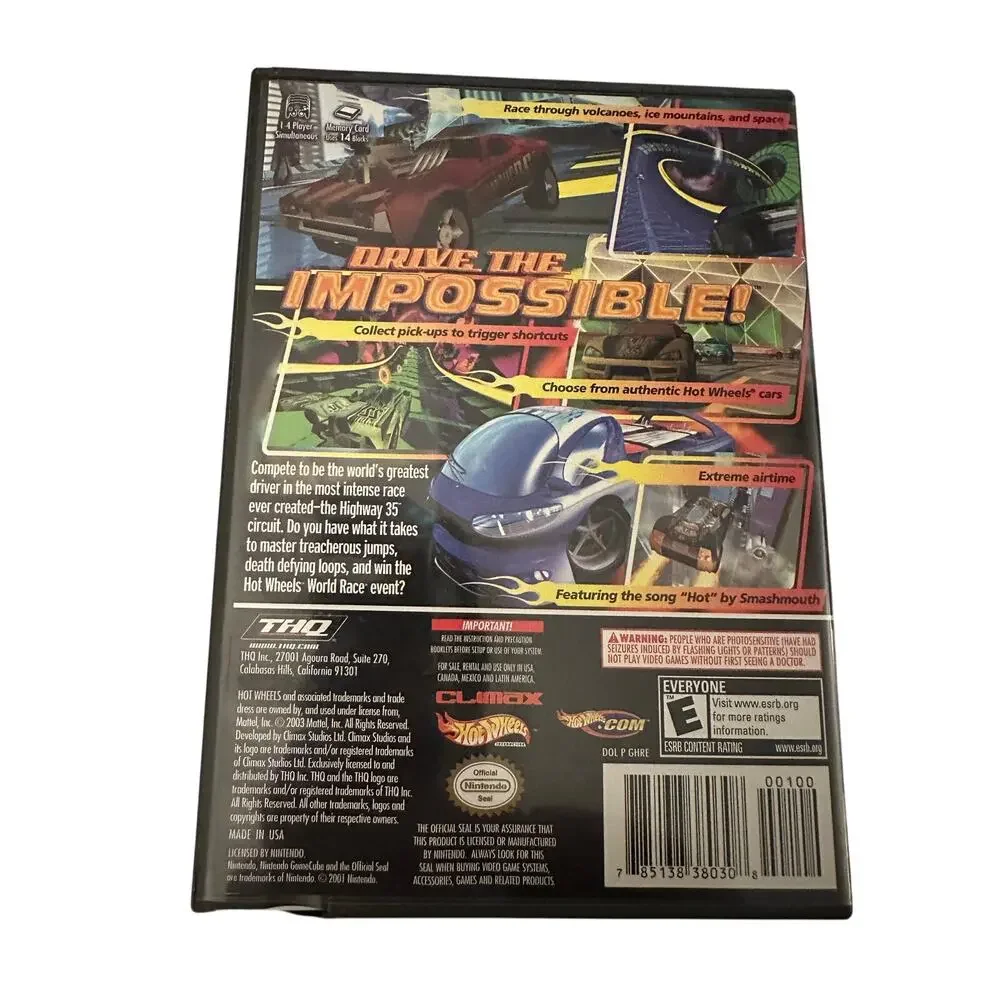 Nintendo GameCube Hot Wheels World Race